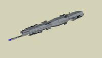 E.A.S. TILLMAN DELTA HEAVY BATTLESHIP - DRAKH LINE