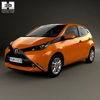 Toyota Aygo 5-door 20143d model