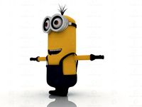 3D Model Minions 2015. Kevin mignon