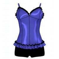 3D Model Corset and shorts