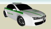 alfa romeo 159 Polizia Locale Milano (CITY POLICE)