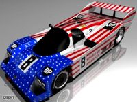 Porsche 962 Spirit of America3d model