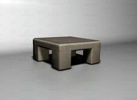 3D Model Mazara table