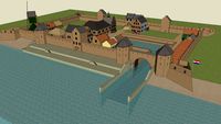 Seashore town
