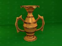 3D Model Copper vase