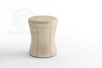 3D Model Pouffe Etna