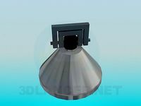 3D Model Halogen lamp