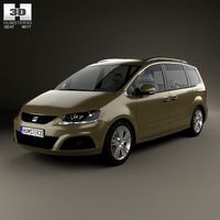 Seat Alhambra 20103d model