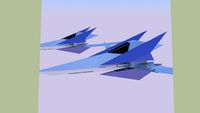HungryBuilder's Arwing rendered
