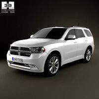 3D model of Dodge Durango 2011