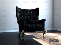 Armchair 063d model
