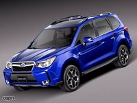 Subaru Forester 20143d model