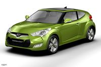 2012 Hyundai Veloster3d model