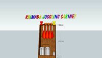 Juggling cabinet