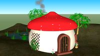 Mushroom cottage
