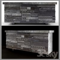 KARE Sideboard Gate 2 Doors 3 Drawer