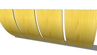 Golden Poly Panel