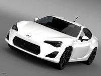 Scion FR S Monogram 20143d model