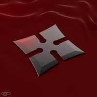 4 Point Shuriken Wide Edge3d model
