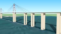 pont à haubans de St Nazaire 44