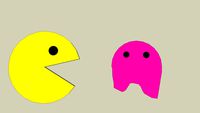 pac-man and gost