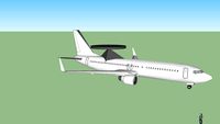 737-800 AWACS re-model