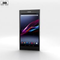 3D model of Sony Xperia Z Ultra White