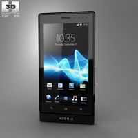 3D model of Sony Xperia Sola