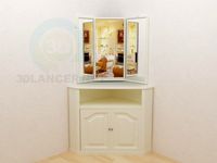 3D Model Corner three-leaved
