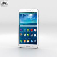 3D model of Samsung Galaxy W White