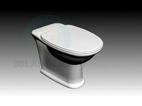 3D Model Laufen Swing WC