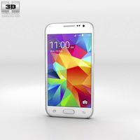 3D model of Samsung Galaxy Core Prime White