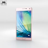 3D model of Samsung Galaxy A7 Soft Pink