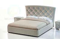 3D Model Bed Of Palermo