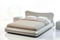 3D Model Dominica Bed