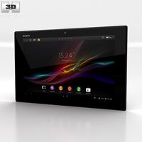 3D model of Sony Xperia Tablet Z