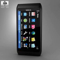 3D model of Nokia E7-00