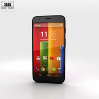 3D model of Motorola Moto G Violet