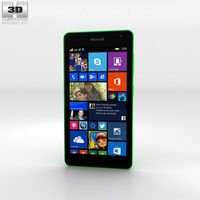 3D model of Microsoft Lumia 535 Green