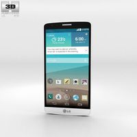 3D model of LG G3 A White