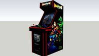 Rampage World Tour arcade game Rev.1
