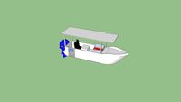 Fishing/crusing boat