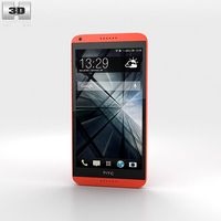 3D model of HTC Desire 816 Red