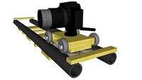 Mini-Skate Wheel Rail Dolly