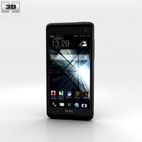 3D model of HTC Desire 600 Black