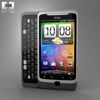 3D model of HTC Desire Z
