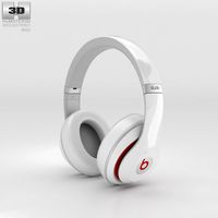 3D model of Beats by Dr. Dre Studio Over-Ear Headphones White