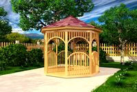 3D Model Simple garden house 1
