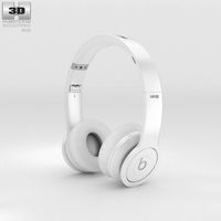 3D model of Beats by Dr. Dre Solo HD Matte White