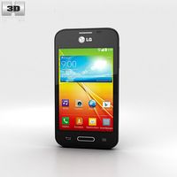 3D model of LG L40 Black